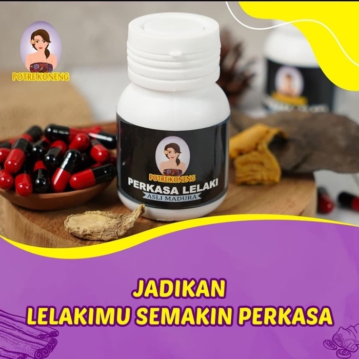 Jual Jamu Herbal Kuat Pria Tahan Lama Asli Madura Untuk Pria Perkasa Lelaki Potre Koneng Isi 