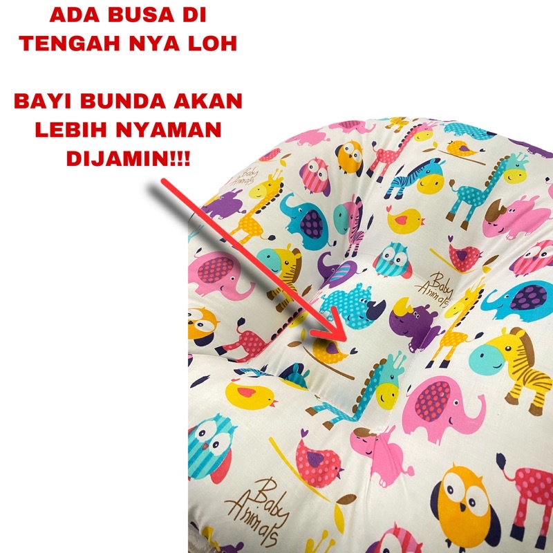 2in 1 Sofa Bayi Multifungsi Kasur Bayi/ Kasur Mobil/ Kasur Travelling Bayi New Born Baby Lounger Jumbo