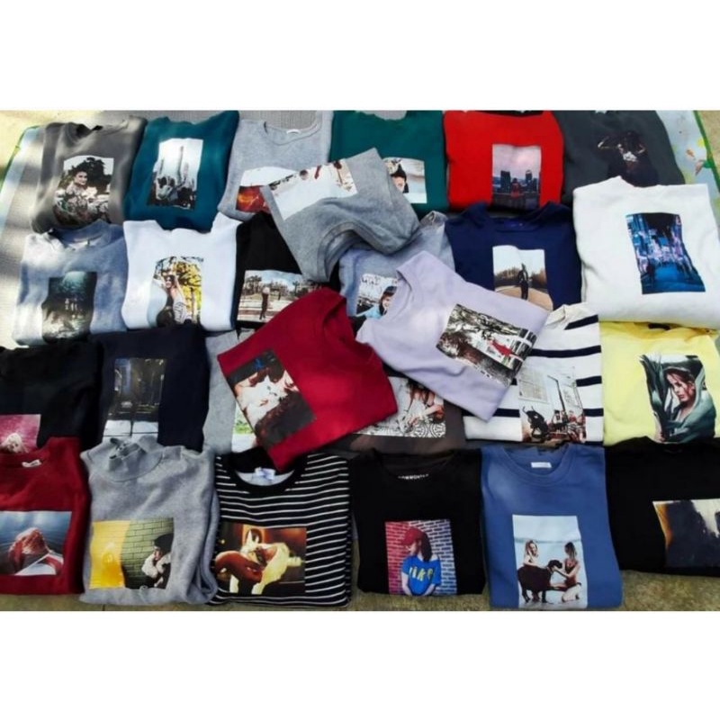 borongan crewneck second