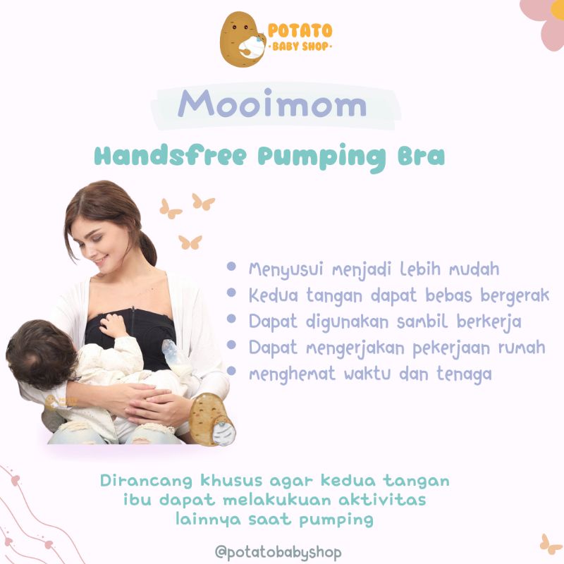 Mooimom - Hands Free Pumping Bra Handsfree