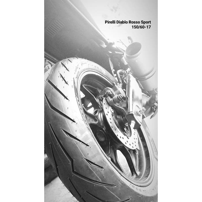 Ban Pirelli Diablo Rosso Sport 120/70-17 + 150/60-17 ( Paket Hemat Depan Belakang )