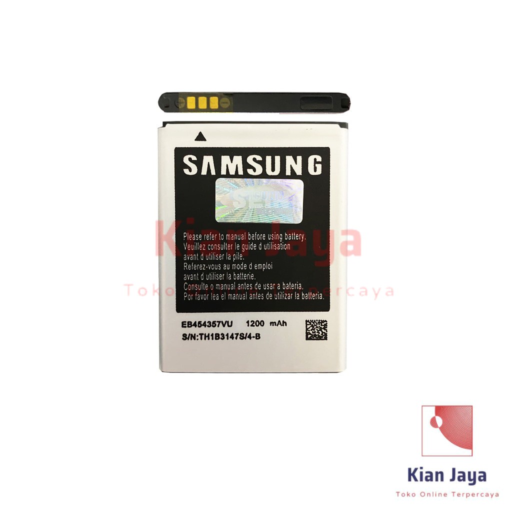 Baterai Samsung Galaxy Pocket S5300 Y S5360 Neo S5310 Original OEM Batre Batrai Battery Hp EB454357VU Ori