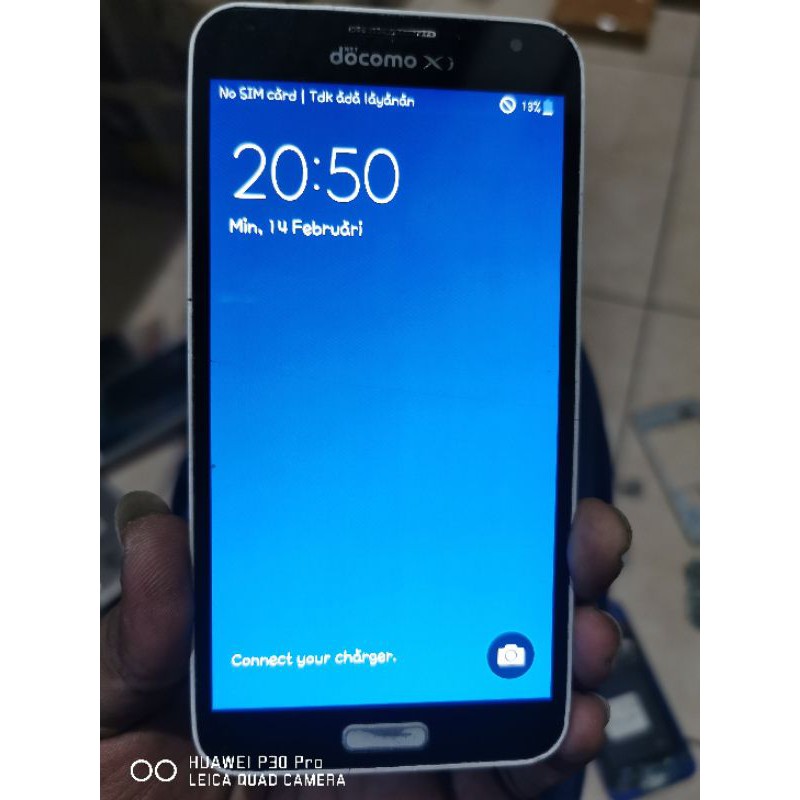 lcd samsung j docomo minus retak segaris cek foto