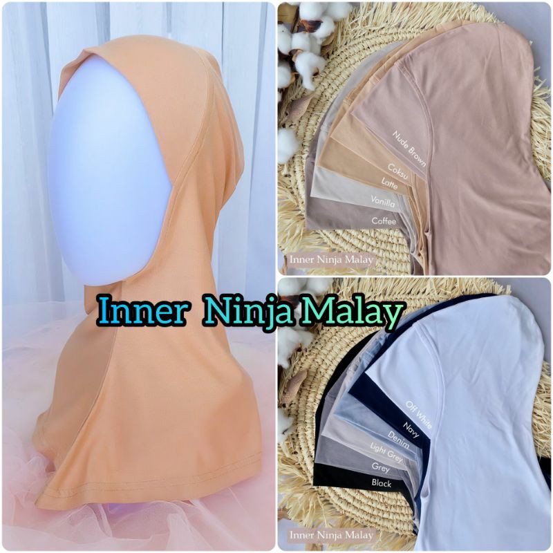 Inner Ninja Malay Premium/Ciput Ninja Malay/Ciput Malay/Ciput Ninja Jersey/Inner Ninja/Ciput Jersey