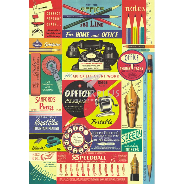 

KERTAS KADO VINTAGE HOME AND OFFICE