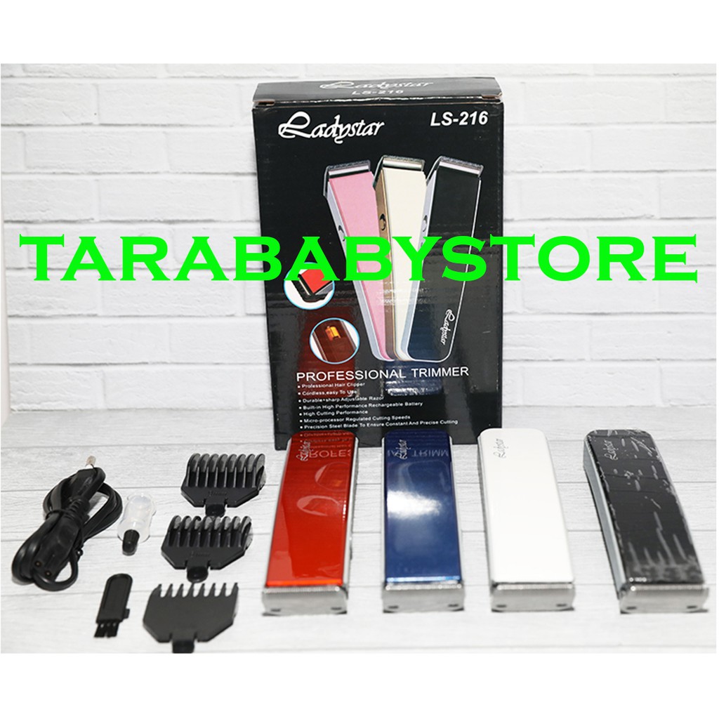 cukuran rambut ladystar LS 216 ORIGINAL/alat cukur rambut profesional