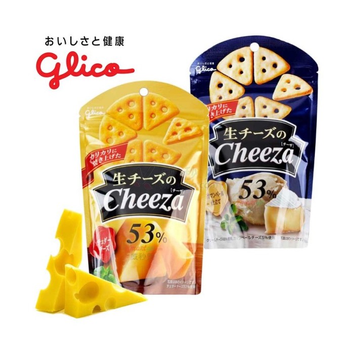 

Glico Cheeza Crackers - Cheddar Cheese