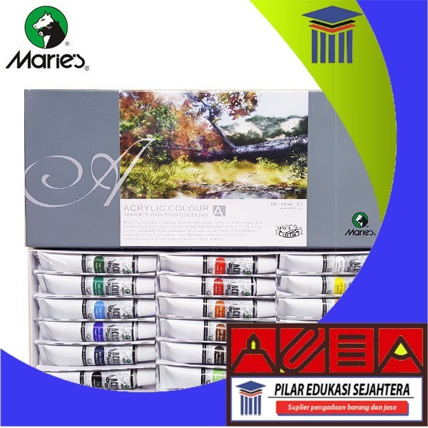 

CAT AKRILIK / ACRYLIC MARIES 18W MURAH