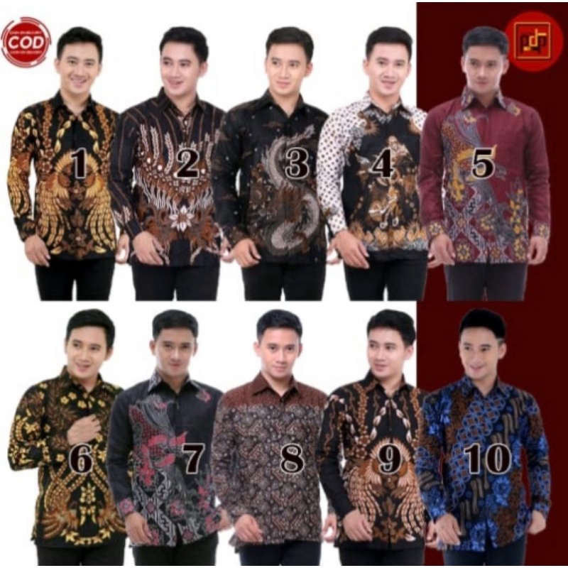 KEMEJA BATIK PRIA DISTRO NEW ARRIVAL