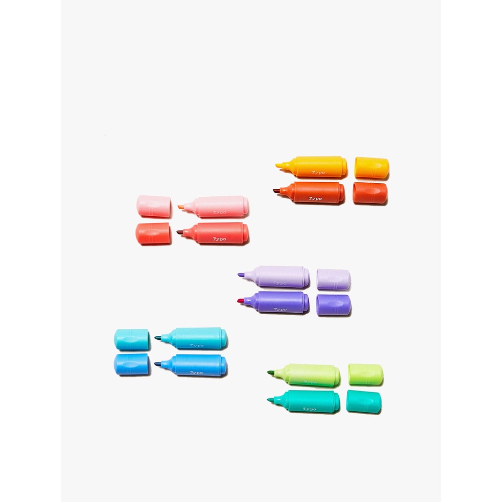 

TYPO - MINI HIGHLIGHTER 10PK