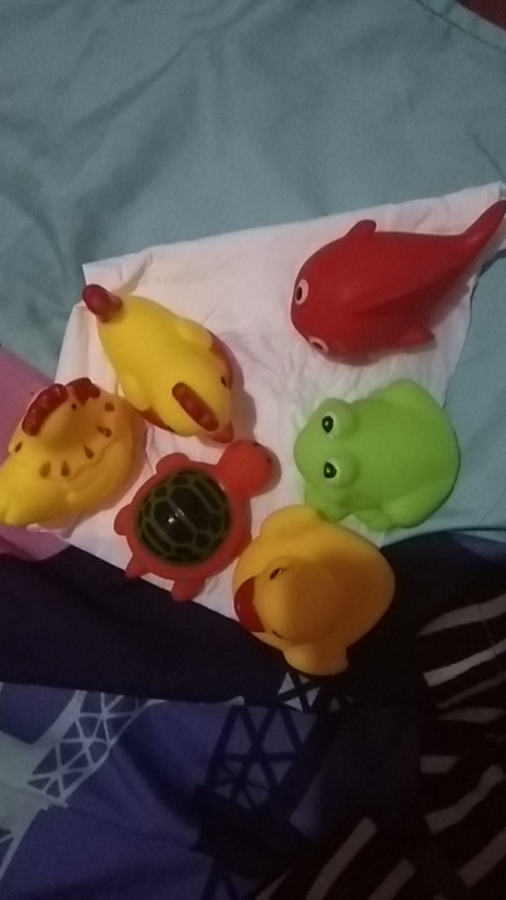 Binatang Campur Vynil 6 Pcs