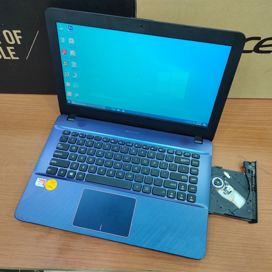 LAPTOP ASUS X441 AMD A4 RAM 4GB HDD 1TB GENERASI BARU WINDOWS10 MULUS