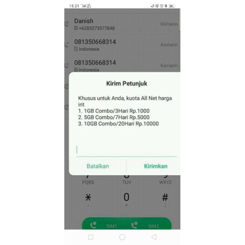 Kartu Perdana Sakti Telkomsel 10GB 10rb