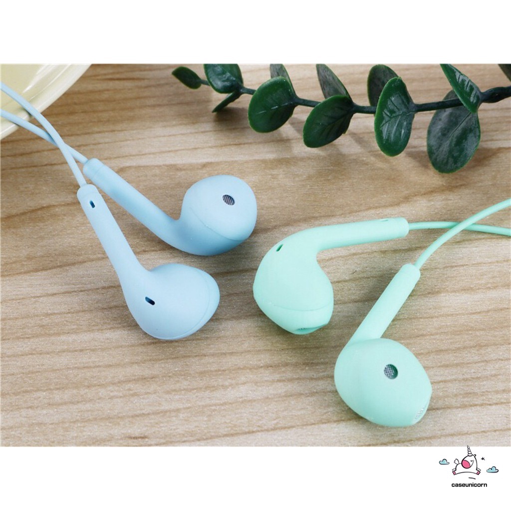 U19 Headset Musik Over Ear Hifi 3.5mm Warna Macaron Dengan Kabel 1.2m