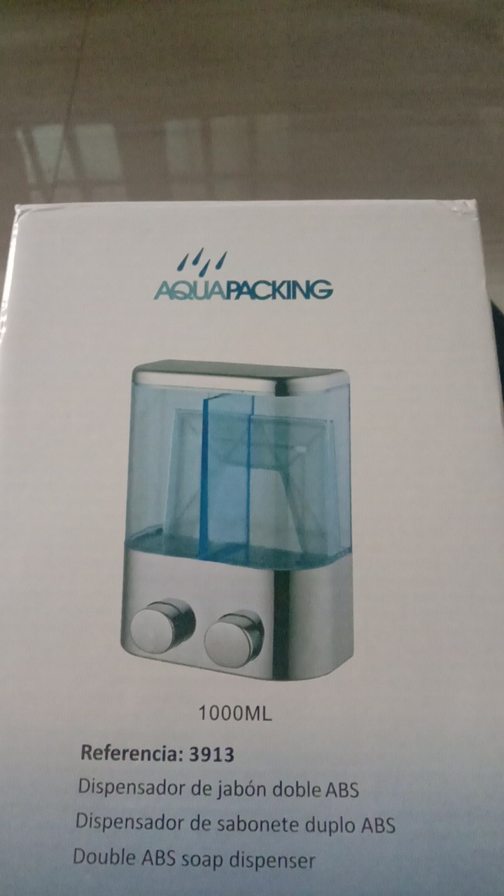 Dispenser Sabun 2 Tabung Manual Hand Wash Soap