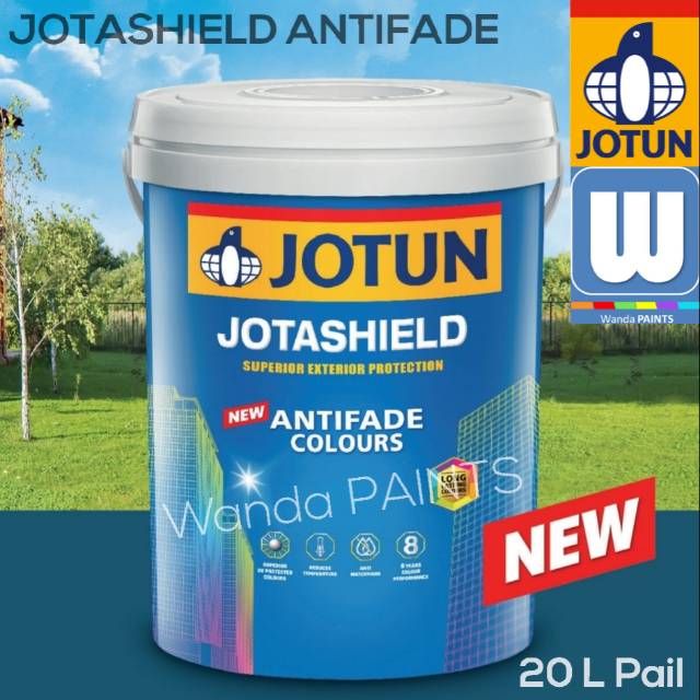 JOTUN JOTASHIELD ANTIFADE WHITE - 20 LITER