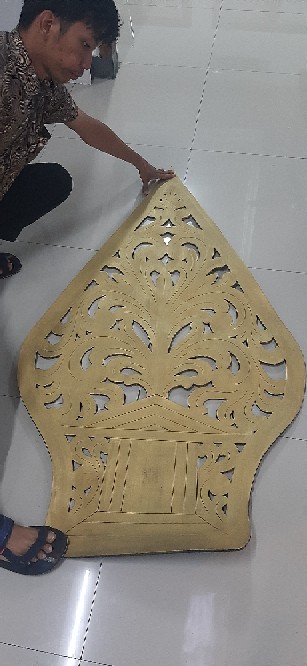 Ukiran Spon/gunungan 1d