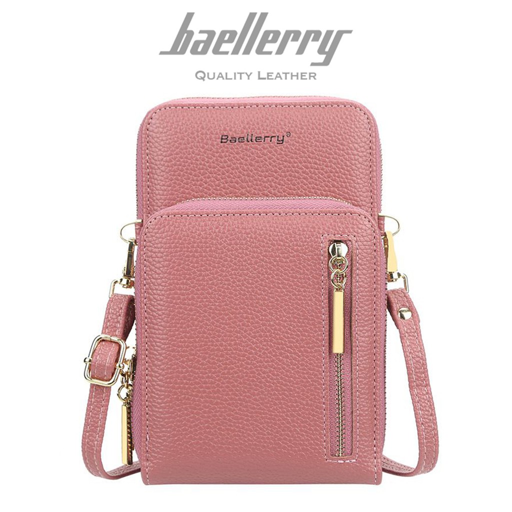 BAELLERRY N0110 Tas Selempang Wanita Bahan Kulit PU Leather Premium WATCHKITE WKOS