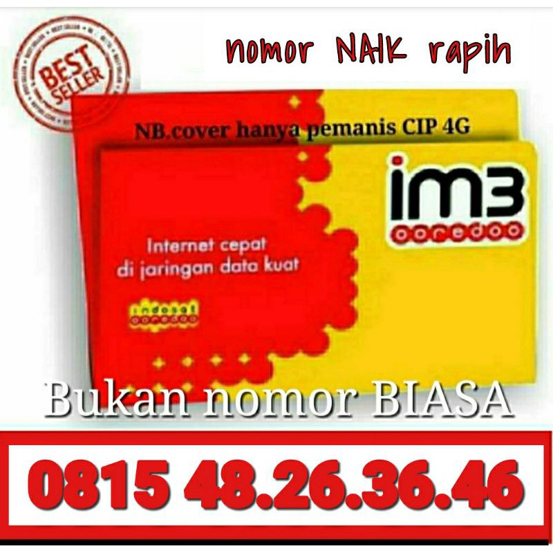 nomor cantik im3 naik rapih dan murah