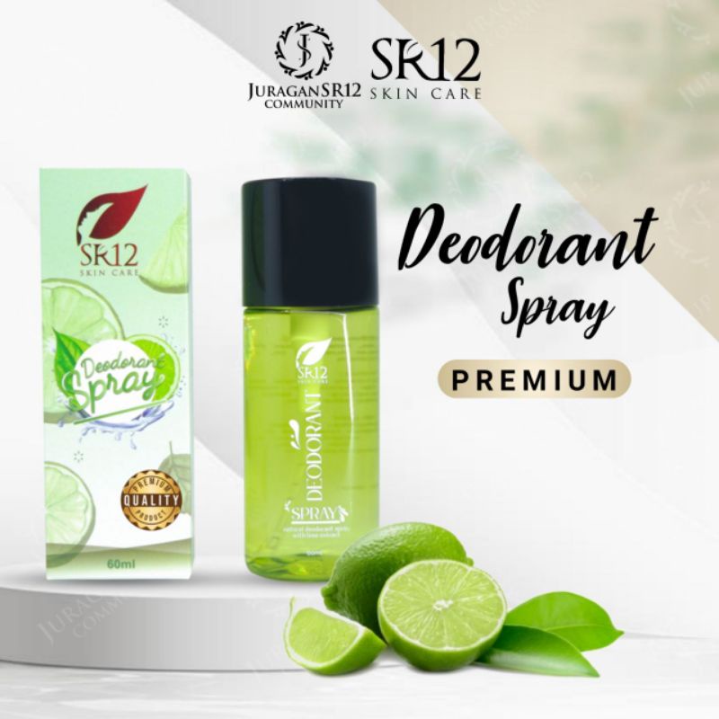 Penghilang bau ketiak / Deodorant SR12 / penghilang bau badan / usir bau badan / sudah bpom / aman b