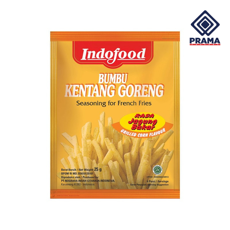 

INDOFOOD BUMBU KENTANG GORENG JAGUNG BAKAR 25R