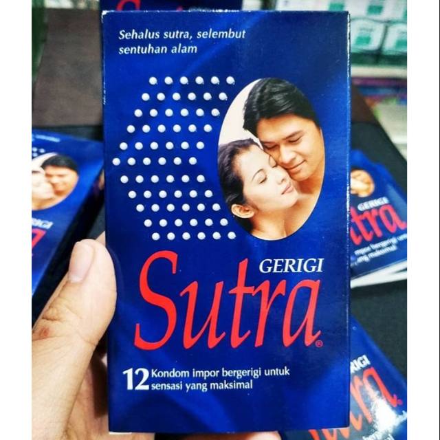 Sutra Biru Isi 12 Sutra Gerigi Sutra Dotted Kondom Sutra Alat Kontrasepsi Shopee Indonesia