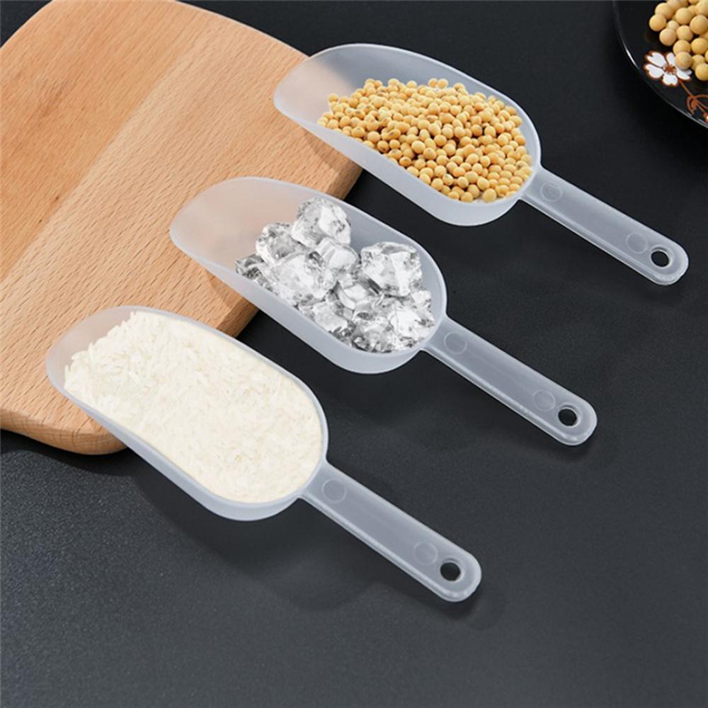 QUINTON Ice Cream Kecil Bening Nasi Kacang Gula Bijian Sekop Multifungsi Untuk Pesta Dessert Prasmanan Pernikahan Ice Tray Shovel