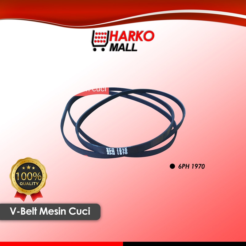 V-BELT V BELT VANBELT MESIN CUCI PANAMATIC 6PH 1970