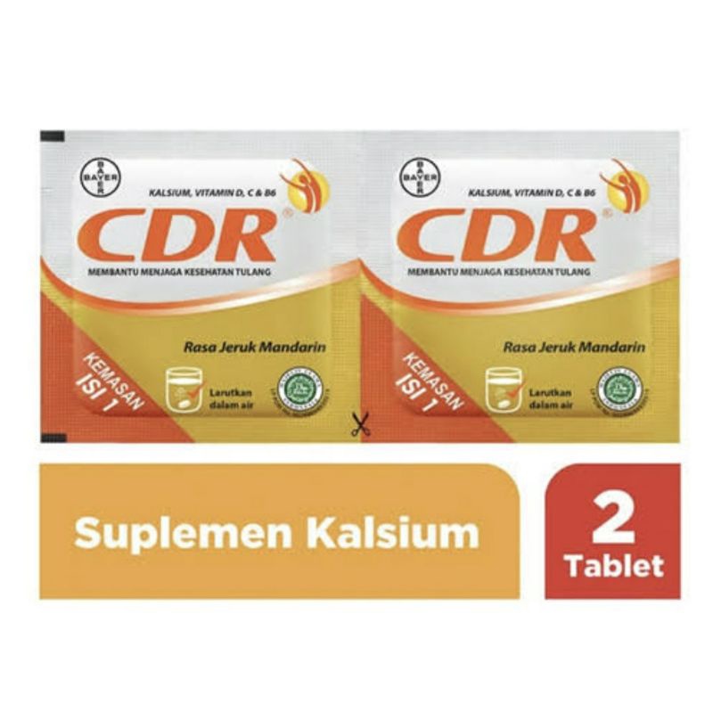 Suplemen Multivitamin Calsium CDR Tablet