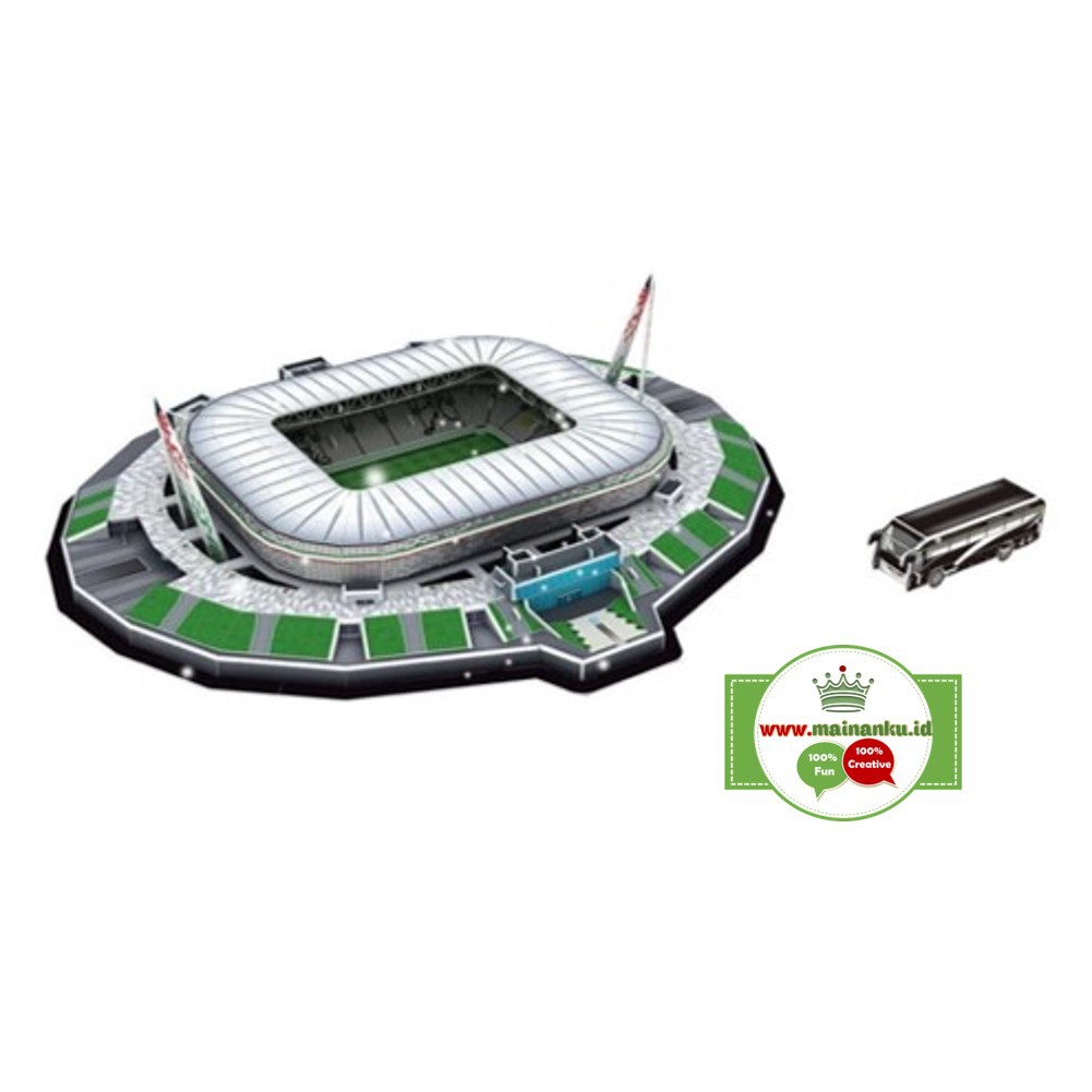 3D Puzzle Stadium | JUVENTUS - ALLIANZ STADIUM | Miniatur Stadium