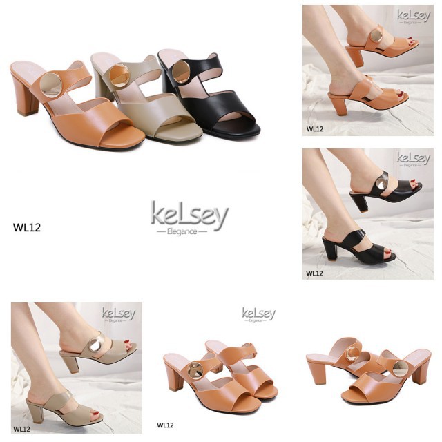 Sepatu  KELSEY ELYSSA HEELS SANDALS WL12