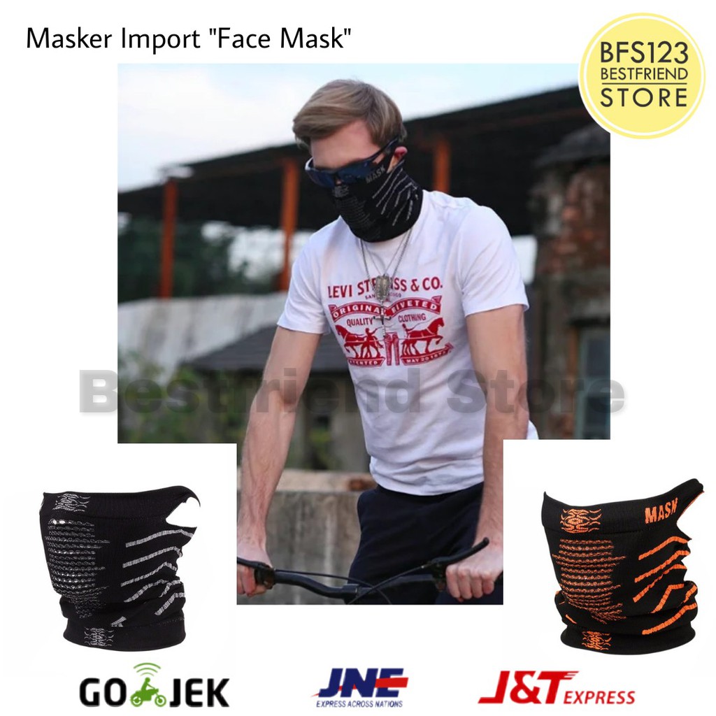 Masker Import merek Face Mask Kualitas Premium