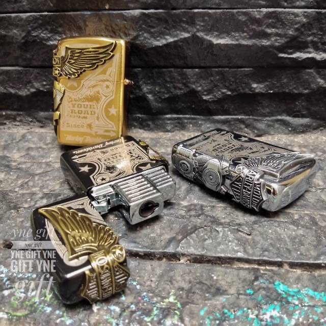 Korek Api Gas Model Zippo Motif 3D HARLEY DAVIDSON COD