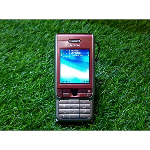 HP Jadul Nokia 3230 Red Symbian Musik Mantap not X2 N78 9110 or 6111