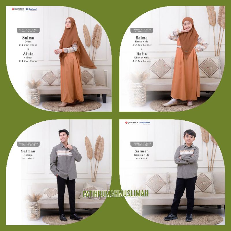 PROMO SARIMBIT YASMEERA / YASMEERA FAMILY SERIES D-2 /GAMIS YASMEERA SALMA / SARIMBIT YASMEERA SALMA