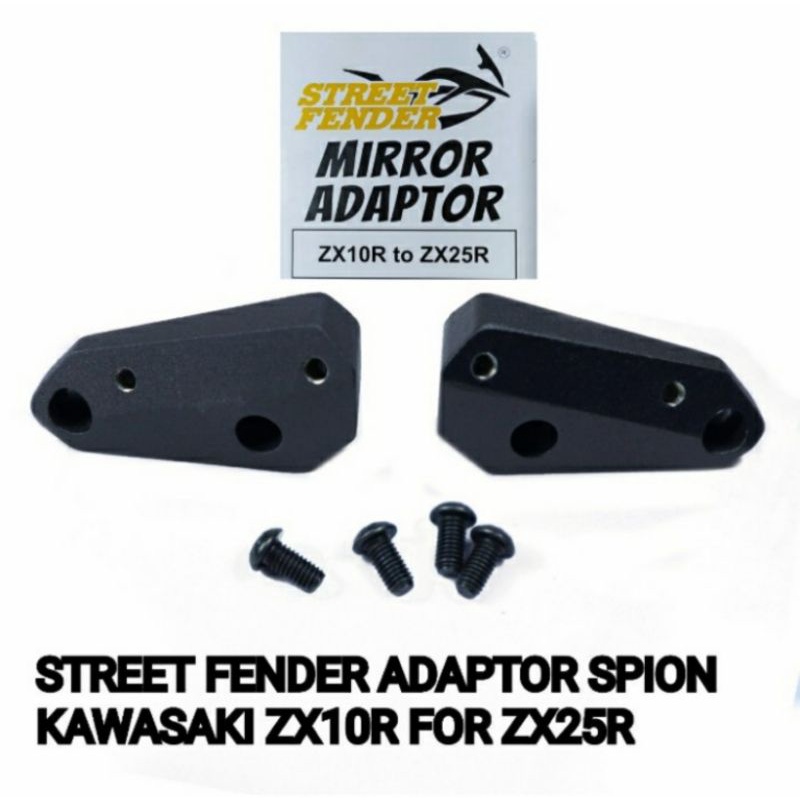 Bracket breket spion ZX10R ke ZX25R by SF Street Fender