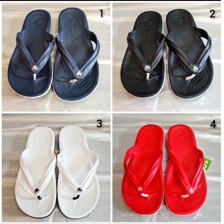 Bandflip Sandal Jepit Unisex Crocsband Flip Sandal Pantai Sandal Jepit Murah Sandal Jepit Pria