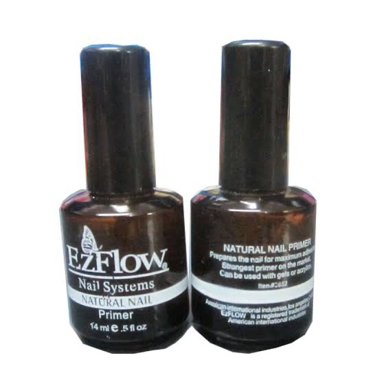 EZFLOW primer nail systems ez flow primer natural nail kutek gel 15ml Produk Good Quality