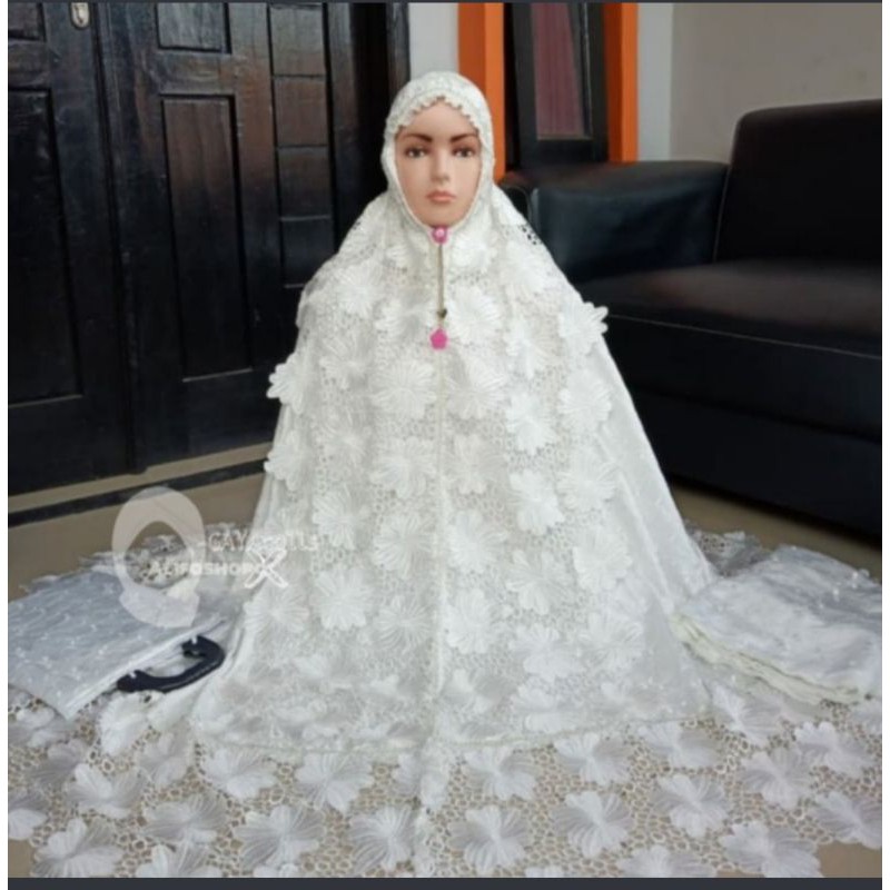 Mukena Sutra Prada Princess Terbaru