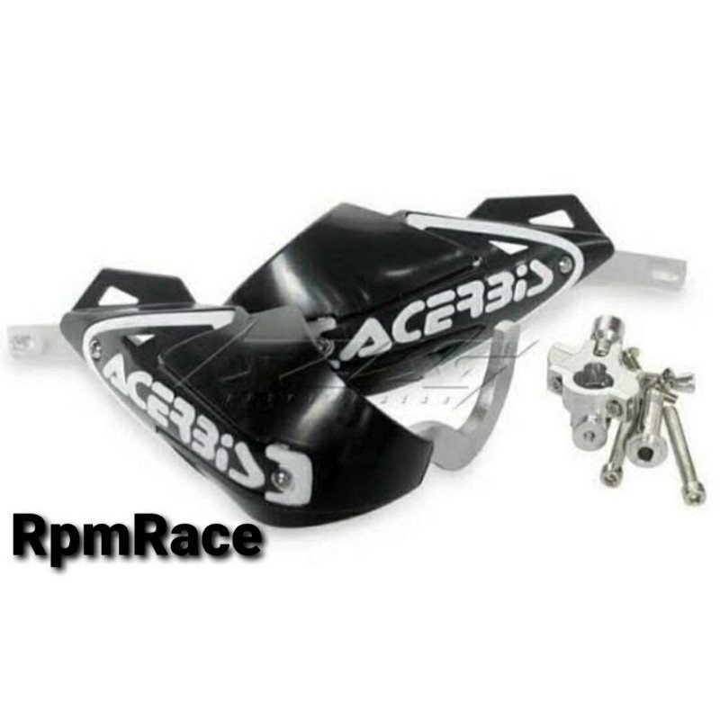 Handguard Acerbis Breket Besi CNC Klx Dtracker Crf Handguar Klx Crf Dtracker Acerbis Tulisan Timbul