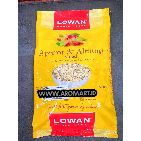Lowan Apricot & Almond Muesli - 500g