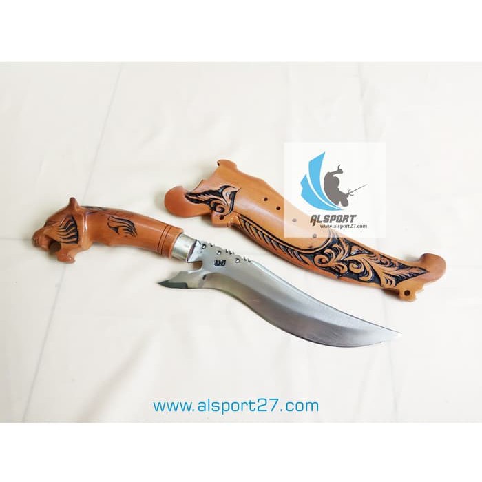 Pisau Kudi Sinbad Kepala Macan