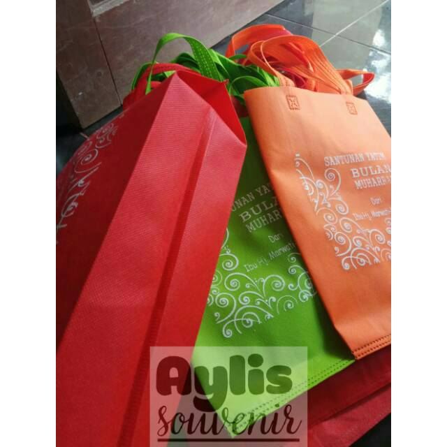 

25x35x8 tas Spunbond HLS+sablon
