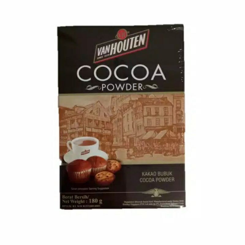 

Van Houten 180 Cocoa Powder 180gr