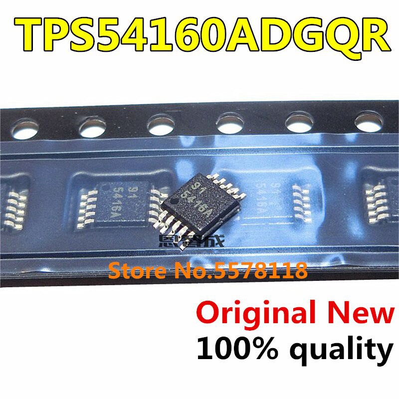 10pcs Ic Tps54160Adgqr Tps54160A Tps54160 5416a Msop-10 100%