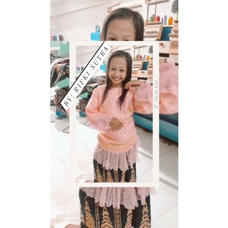 baju bodo modern anak