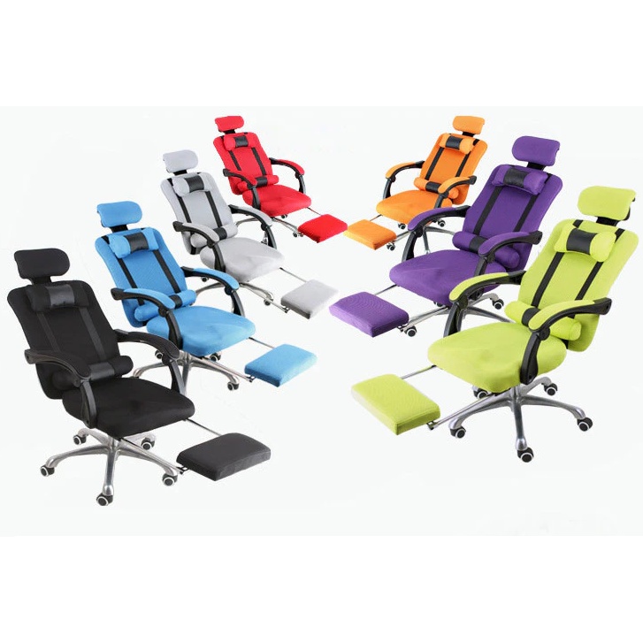 Kursi Kerja Kantor Staff Kursi Kantor Hidrolik Dengan Headrest Plus Bantal Kursi Kantor Kursi Direktur Murah