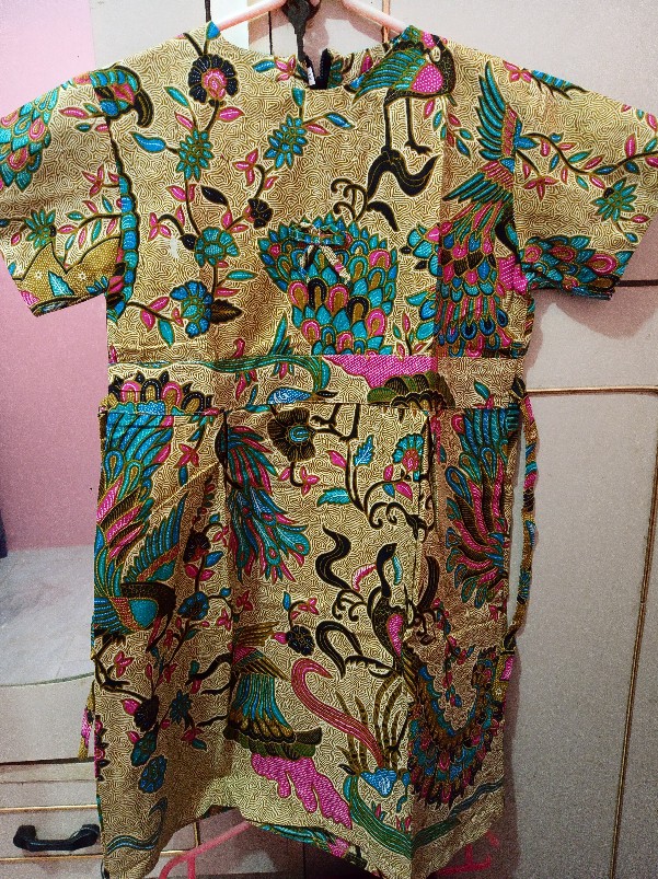 Dress Batik Anak Usia 2 Sampai 10 Tahun - Motif Batik Bervariasi - Batik Anak Harga