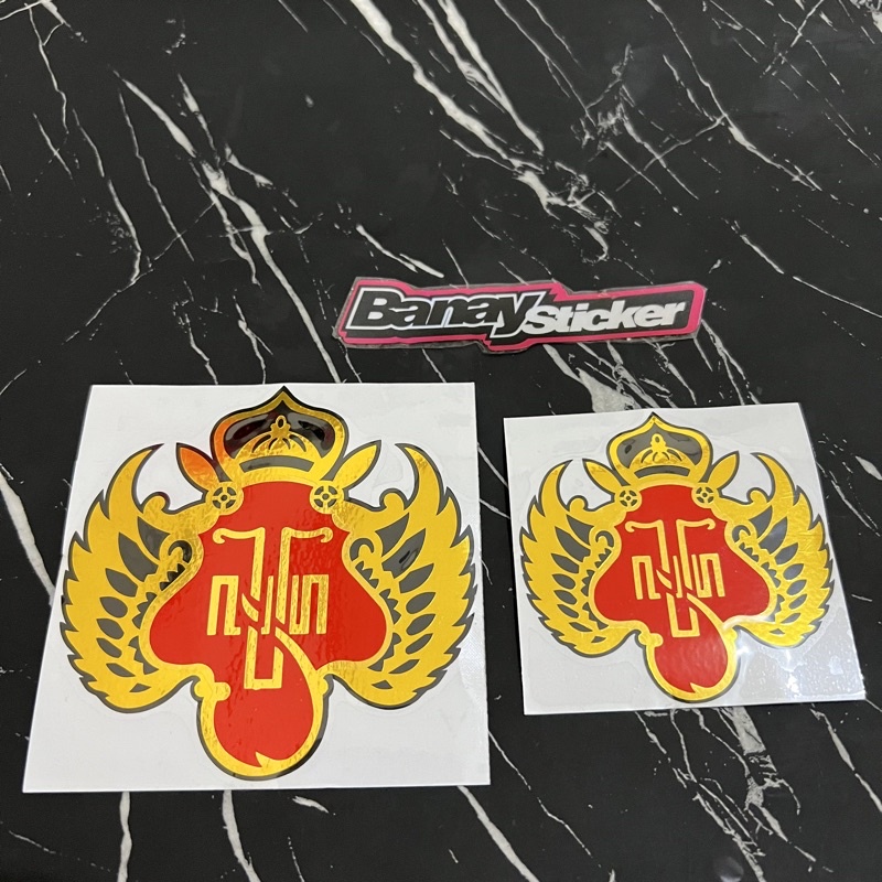 STICKER STIKER LOGO KRATON JOGJA CUTTING