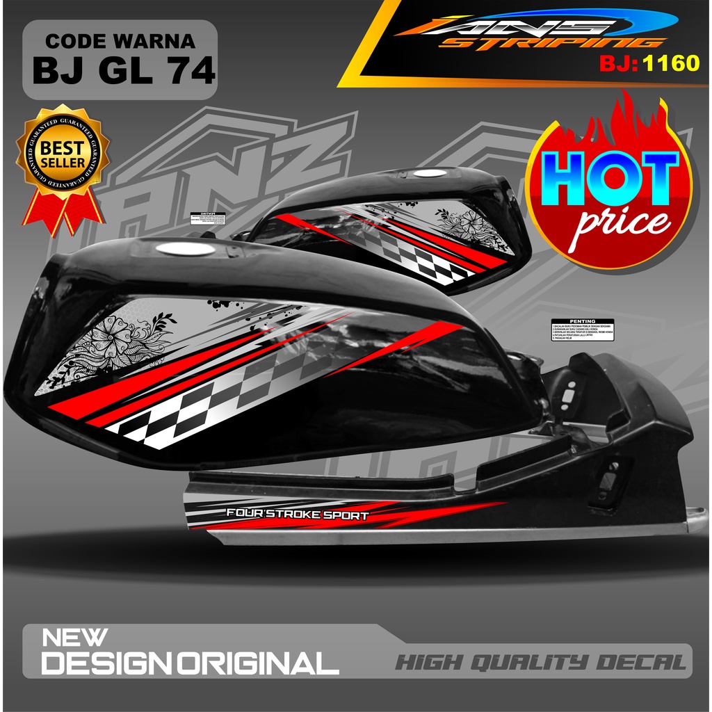 STRIPING GL SERIES CUSTOM / STRIPING GL MAX TERBARU / GL PRO STICKER STRIPING